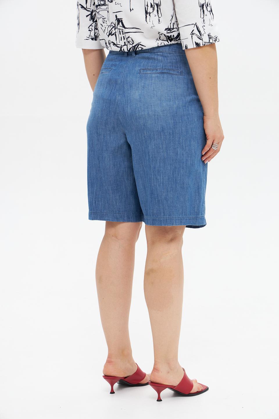 Шорты NYDJ деним голубой