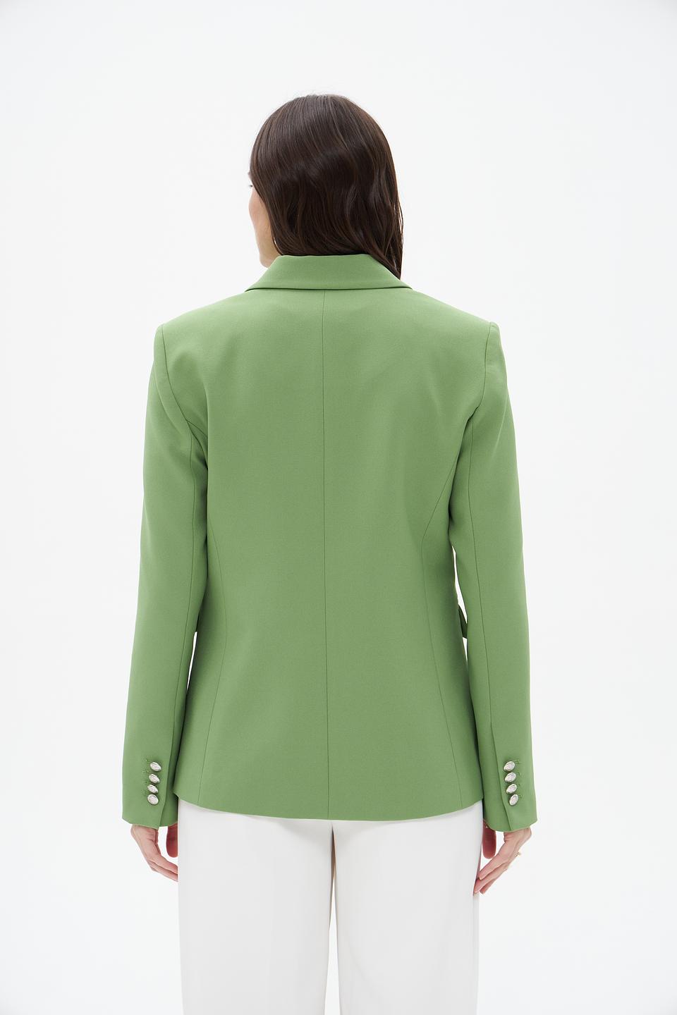 Жакет Monari приталенный, зеленый