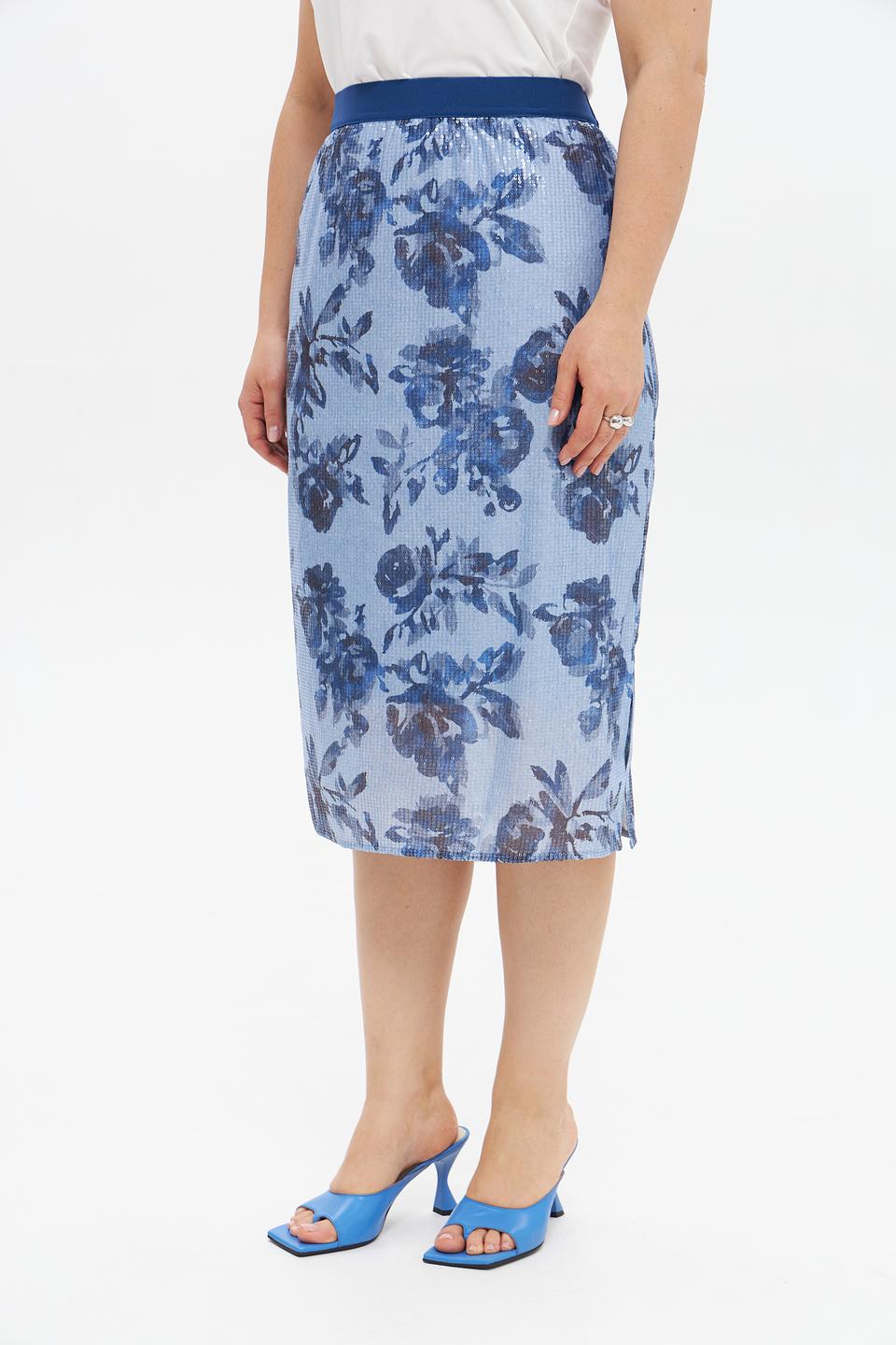 Юбка Rabe collection с цветочным принтом