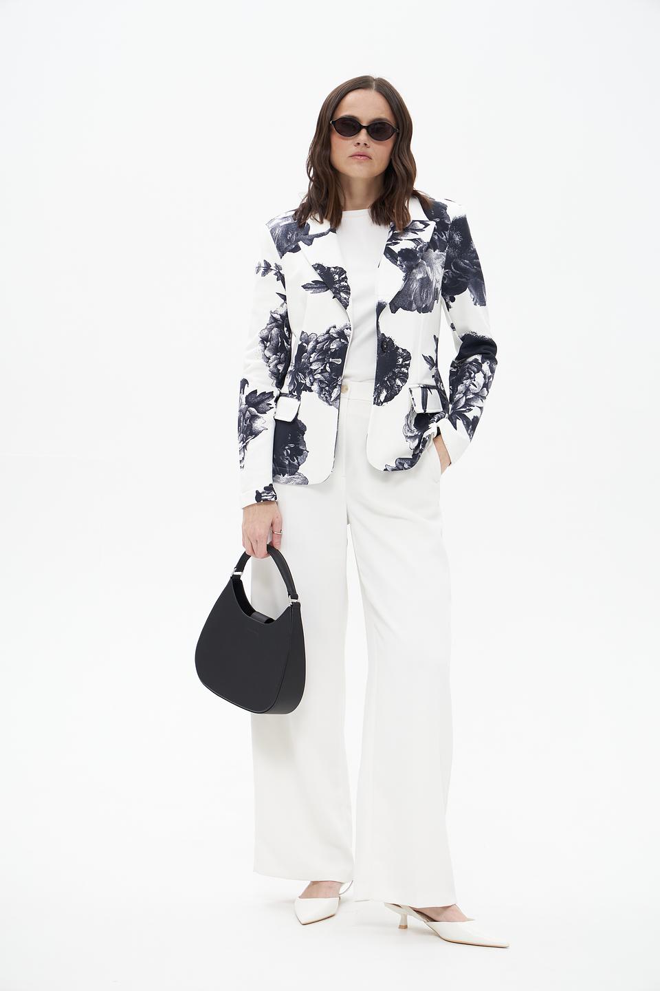Жакет Monari с цветочным принтом