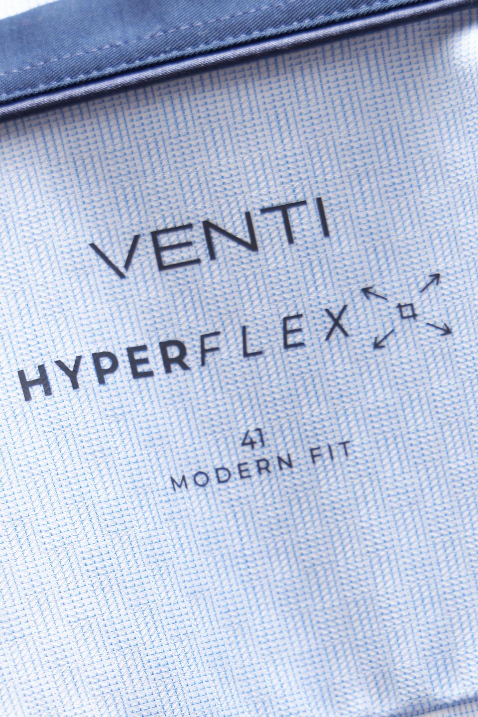 Рубашка Venti мужская голубая приталенная
