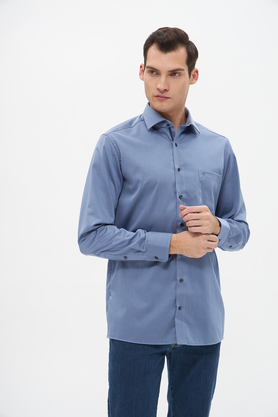 Рубашка Casa Moda голубая