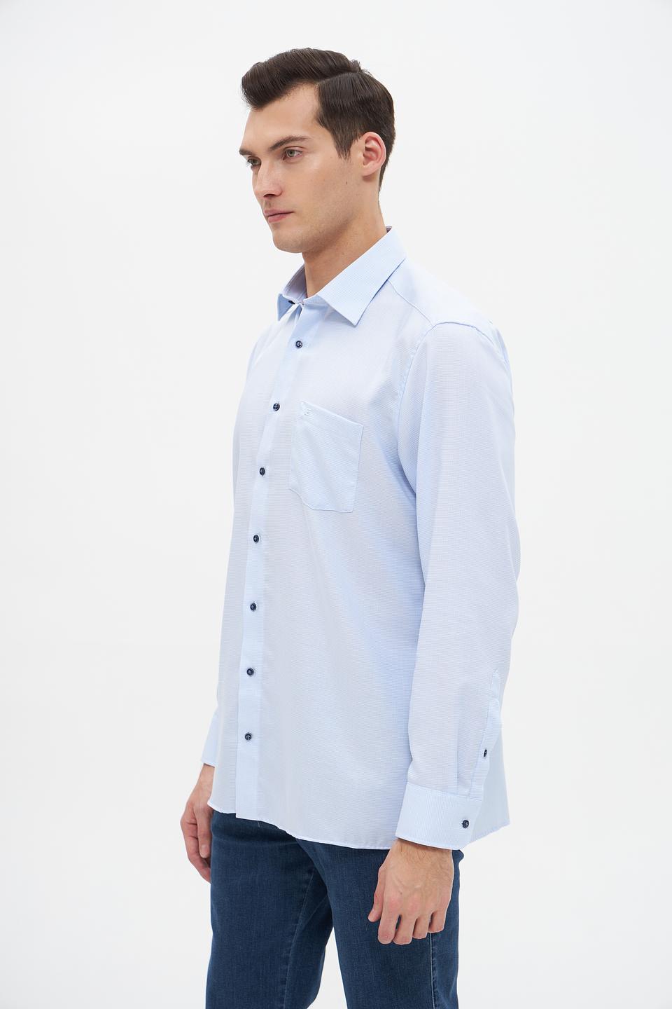 Рубашка Casa Moda голубая