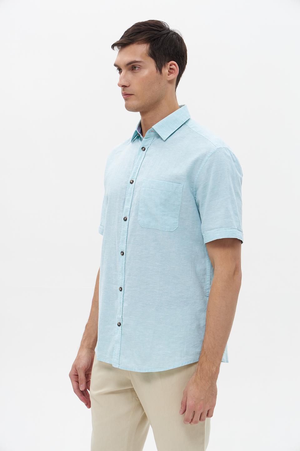 Рубашка кр-рукав Tom Tailor мятная