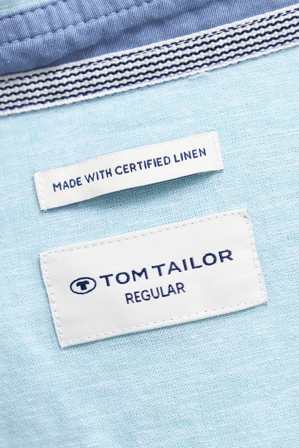 Рубашка кр-рукав Tom Tailor мятная