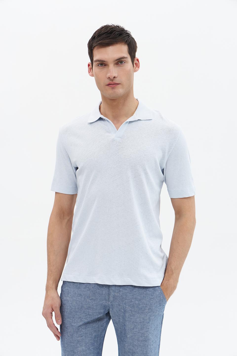 Поло Marc O Polo мужское светло-голубое