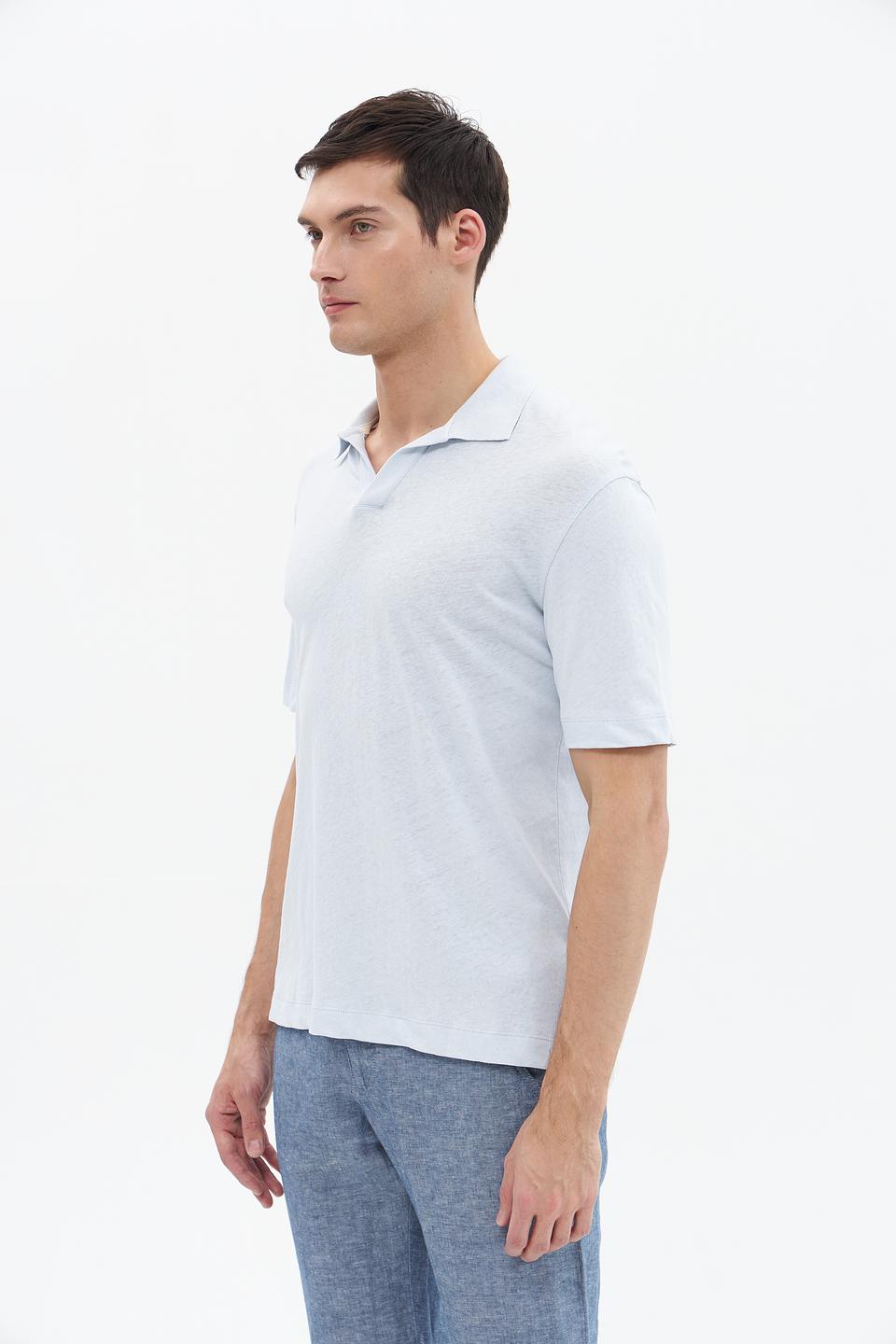 Поло Marc O Polo мужское светло-голубое