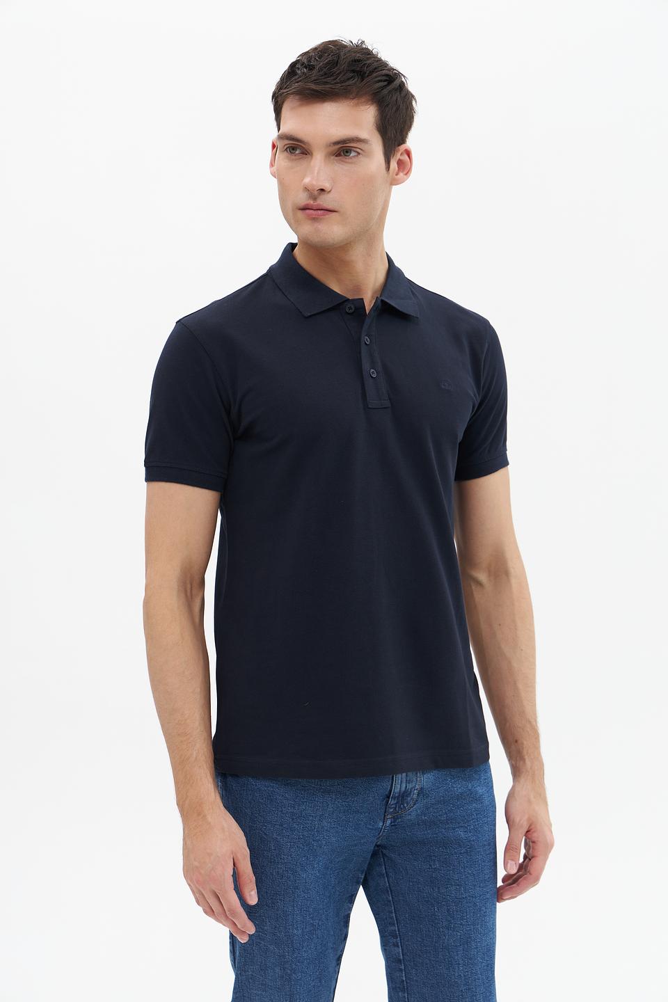 Поло Granchio тёмно-синее