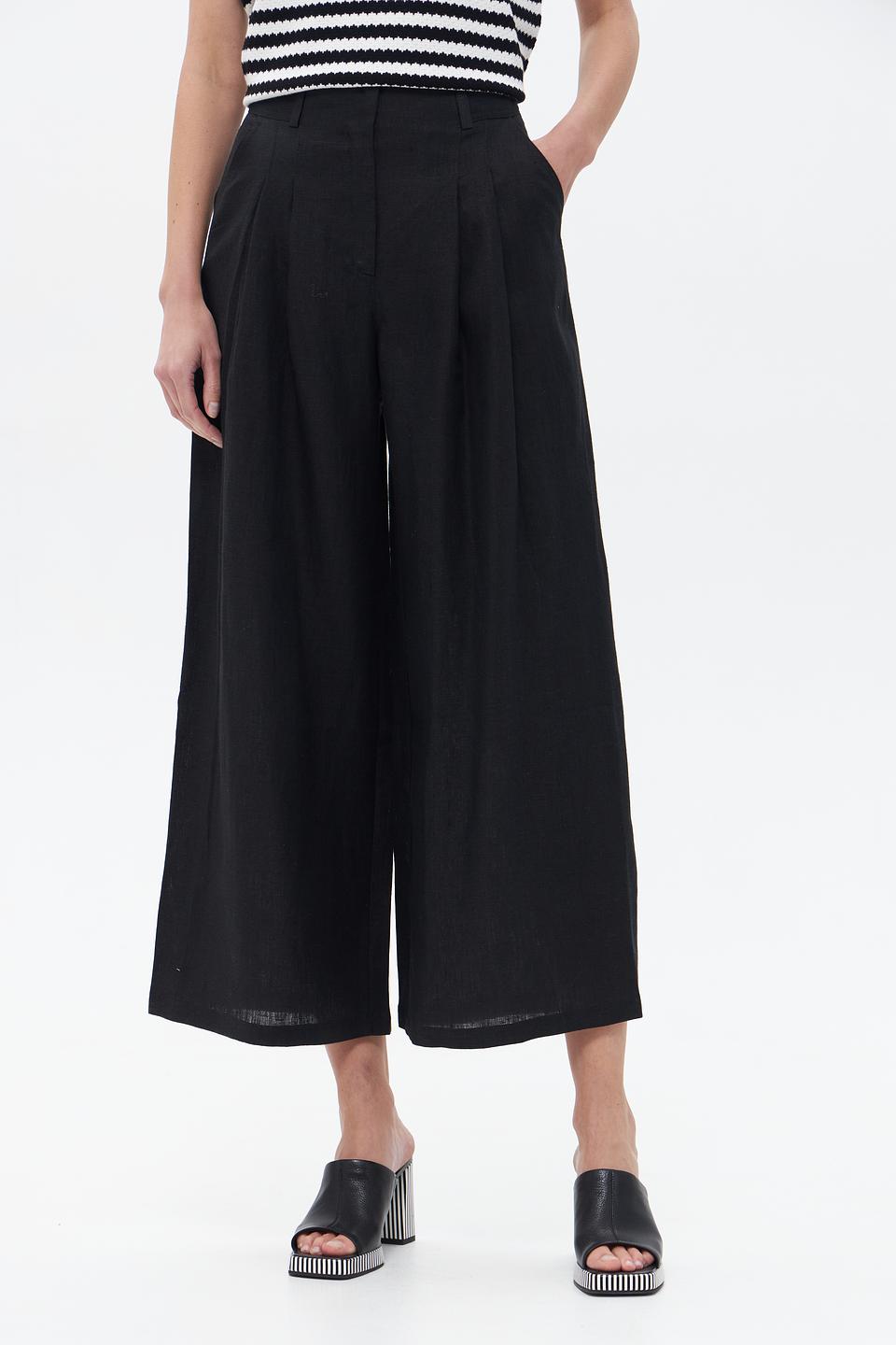 Брюки кюлоты Electra style чёрные