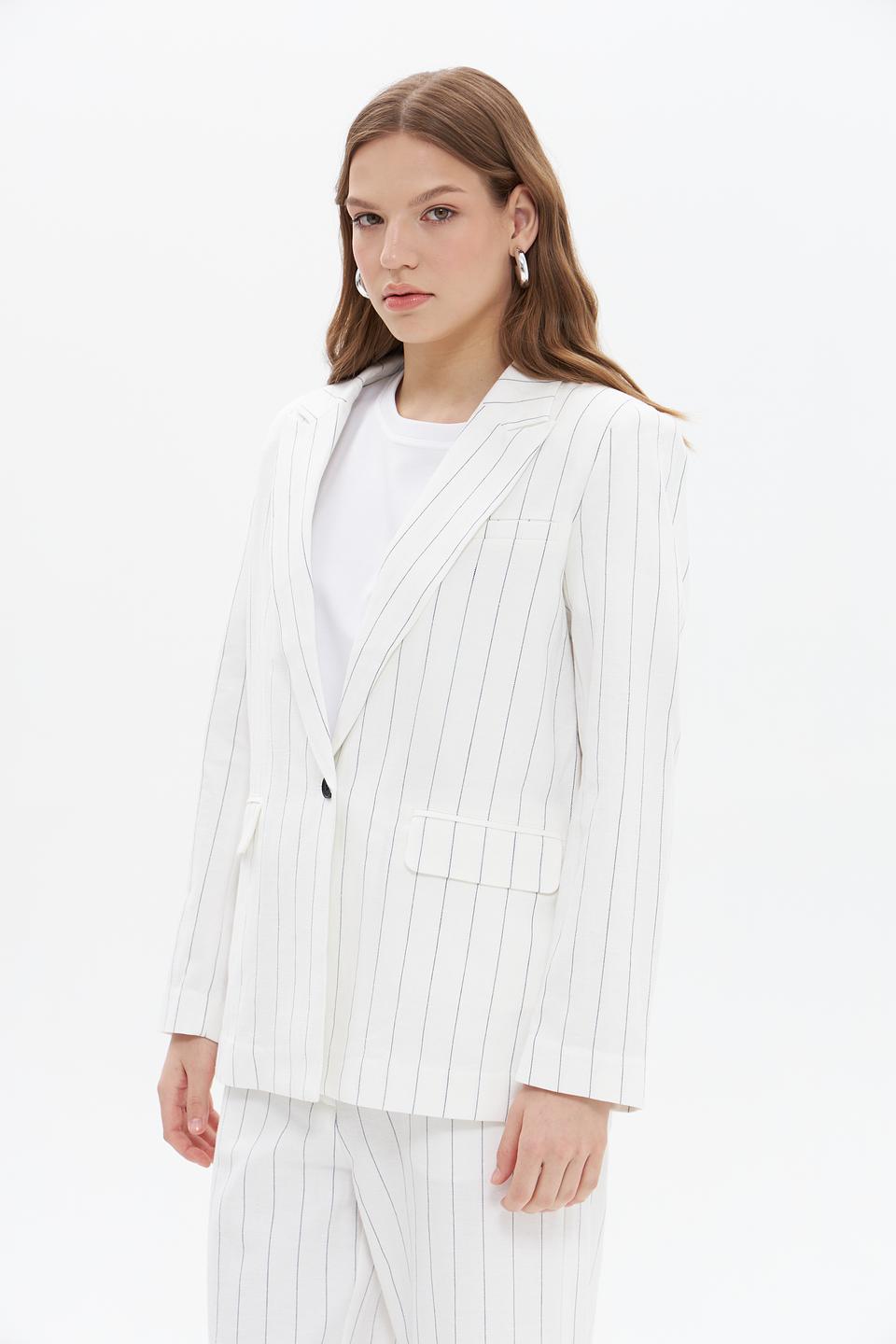 Жакет UNQ в полоску