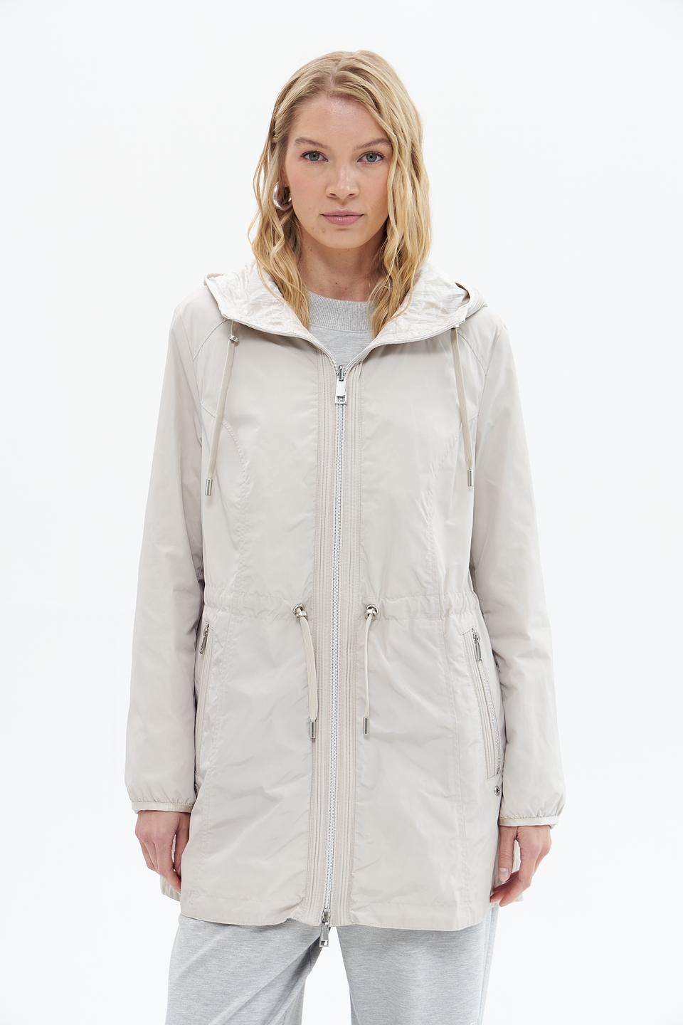 Куртка Lebek стеганая бежевая