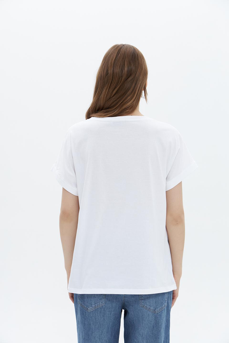 Футболка UNQ с принтом