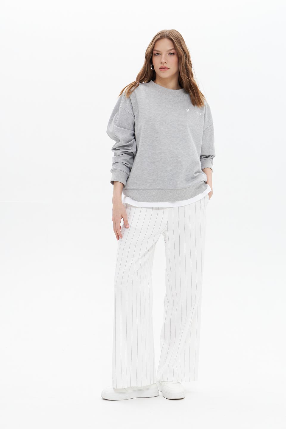 Брюки классические UNQ в полоску
