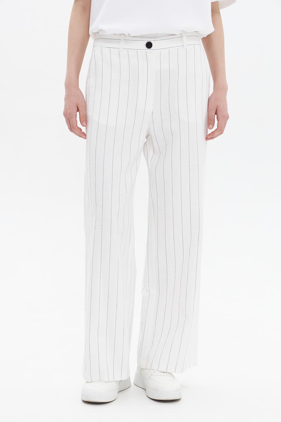 Брюки классические UNQ в полоску