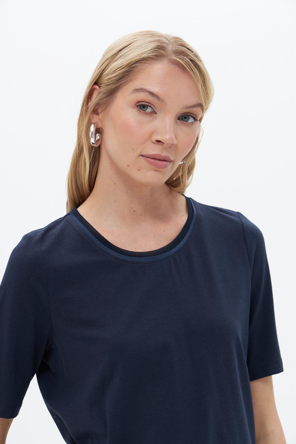 Футболка Gerry Weber EDITION темно-синяя