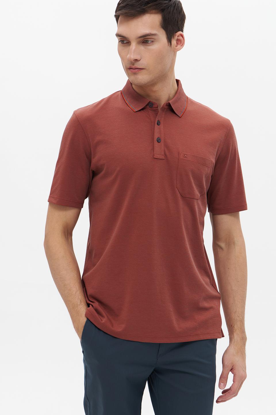 Поло Casa Moda терракотовое