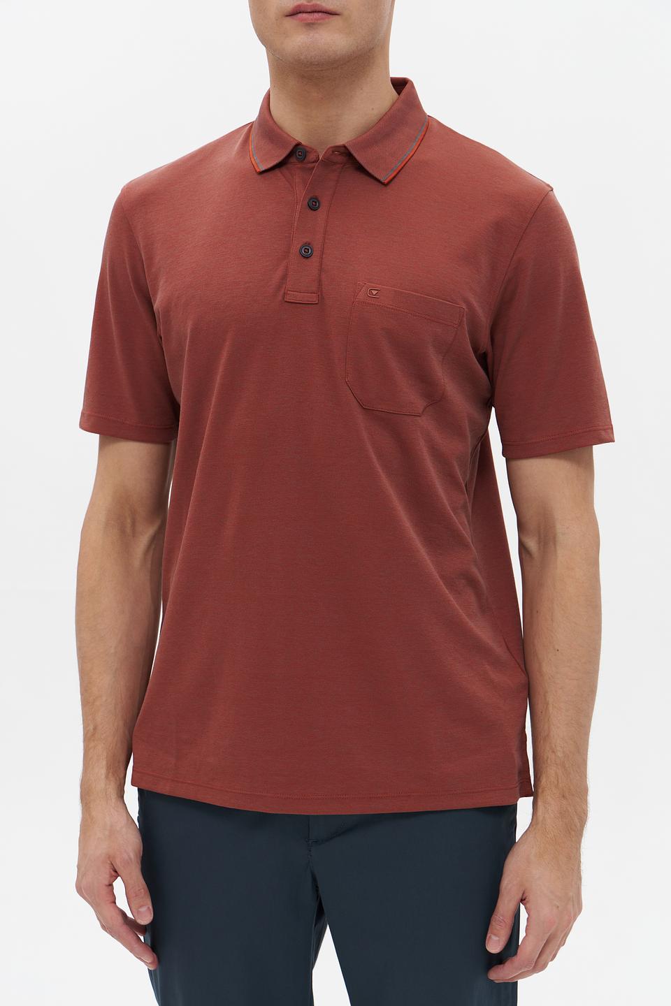 Поло Casa Moda терракотовое