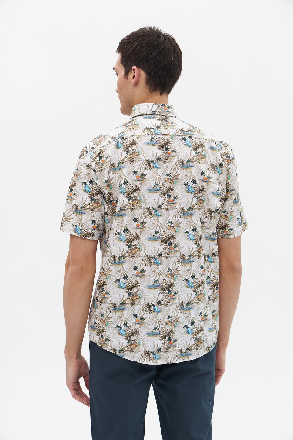 Рубашка кр-рукав Casa Moda с принтом