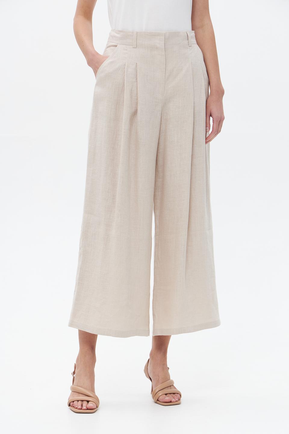 Брюки кюлоты Electra style бежевые