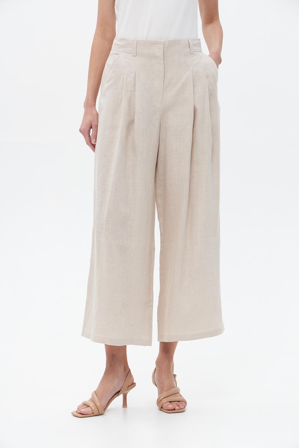 Брюки кюлоты Electra style бежевые