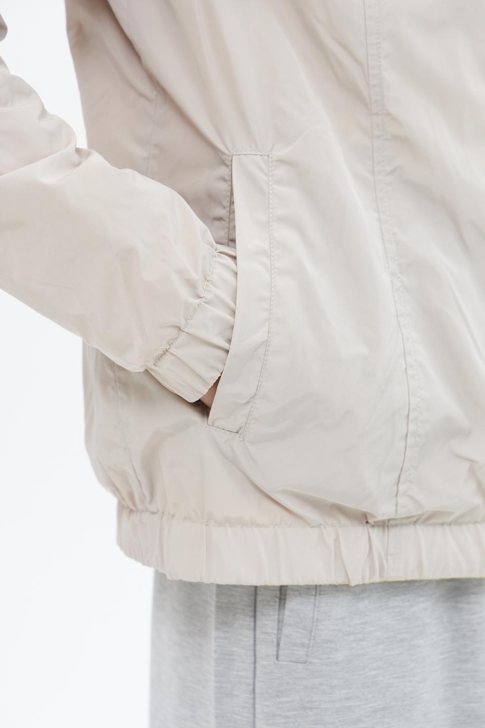 Куртка Lebek с капюшоном жёлтая