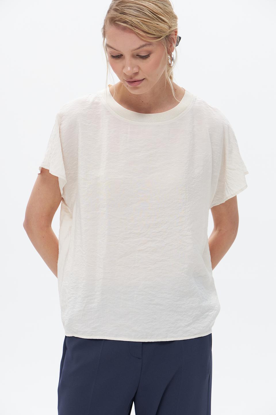 Блуза UNQ с коротким рукавом