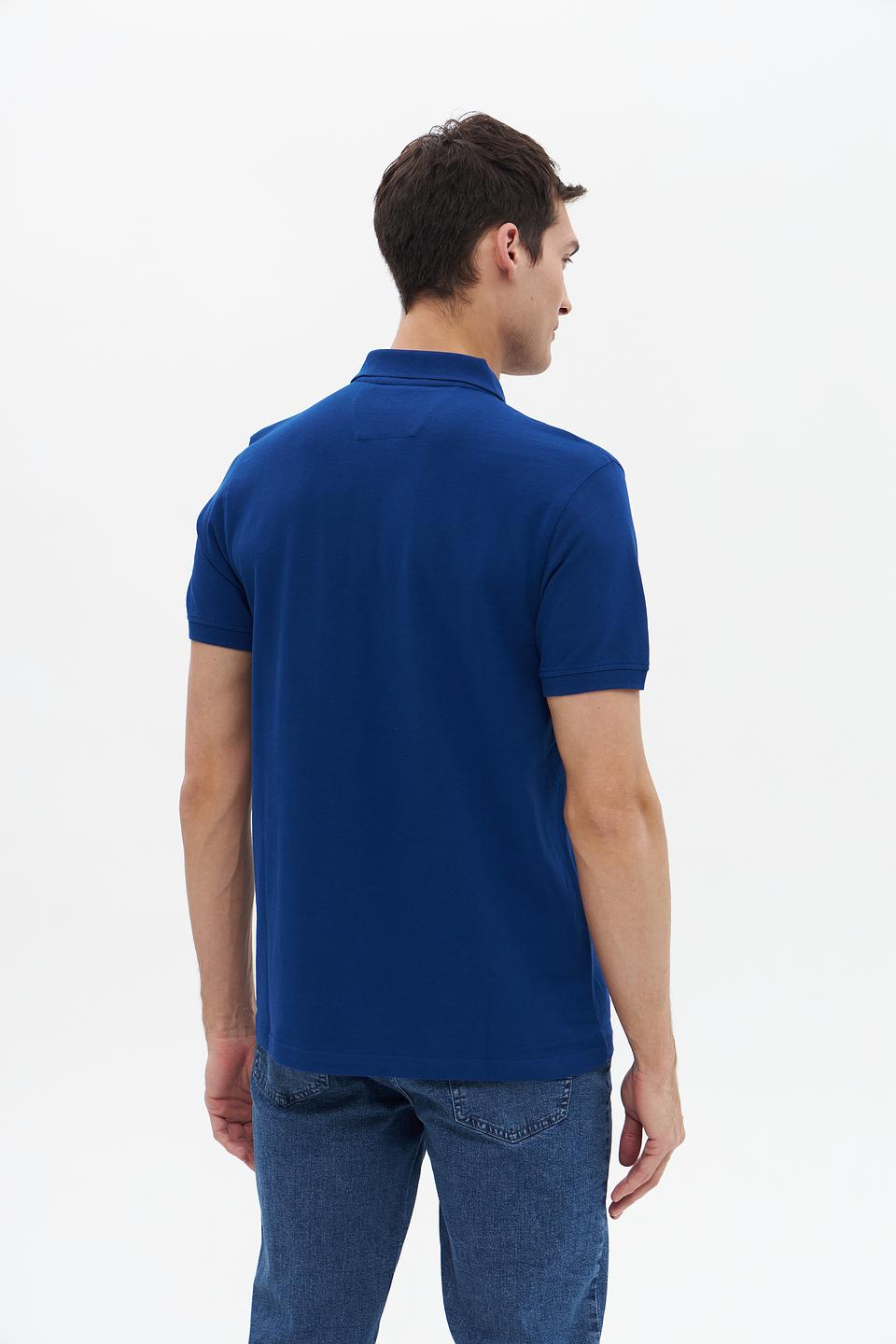 Поло Granchio синее