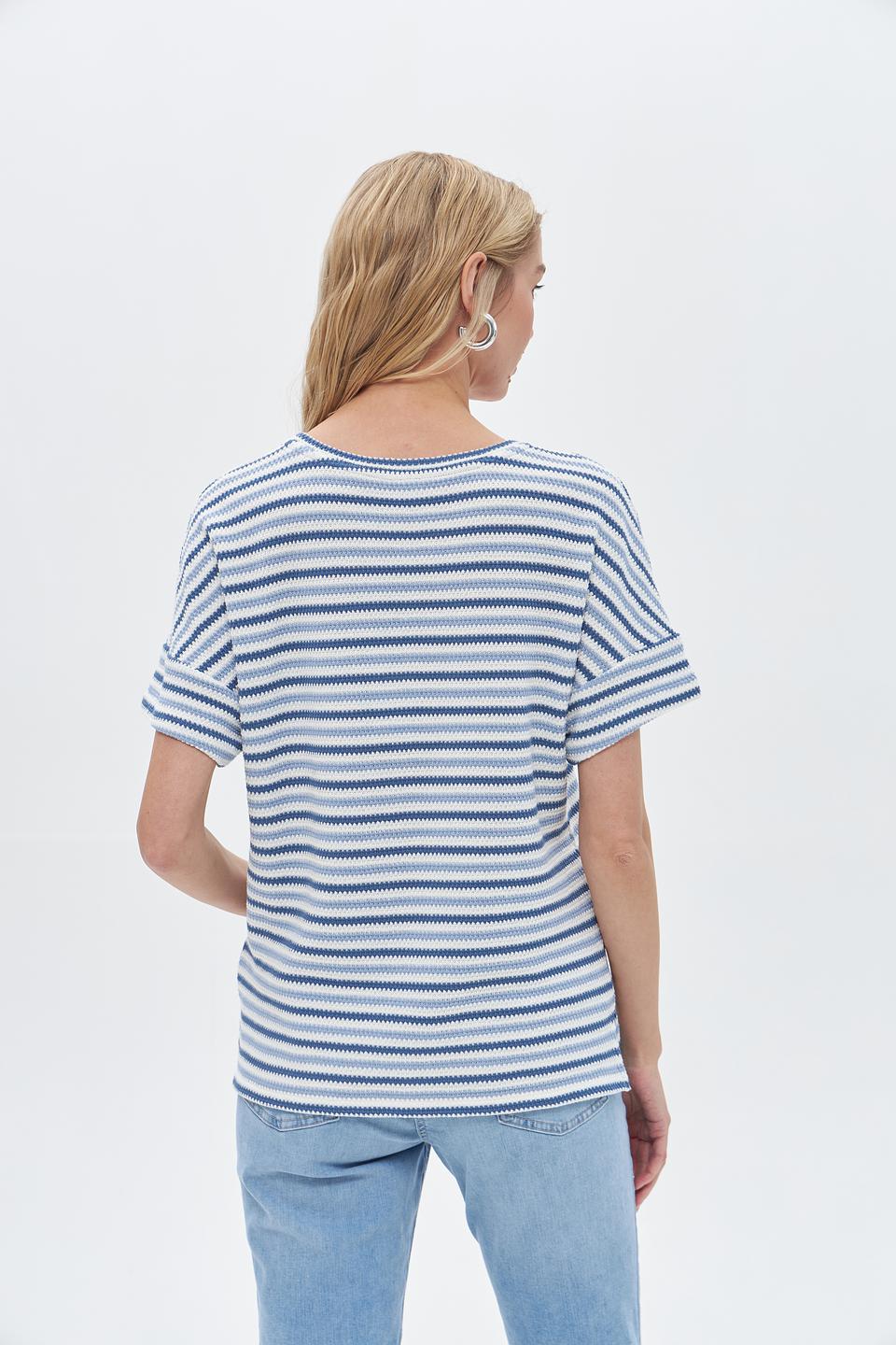 Пуловер Rabe collection в полоску