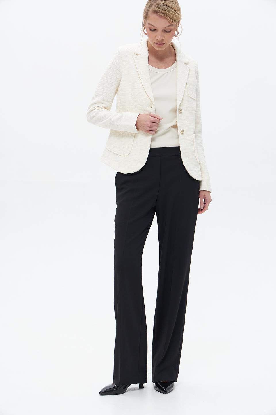 Жакет Oui женский молочный