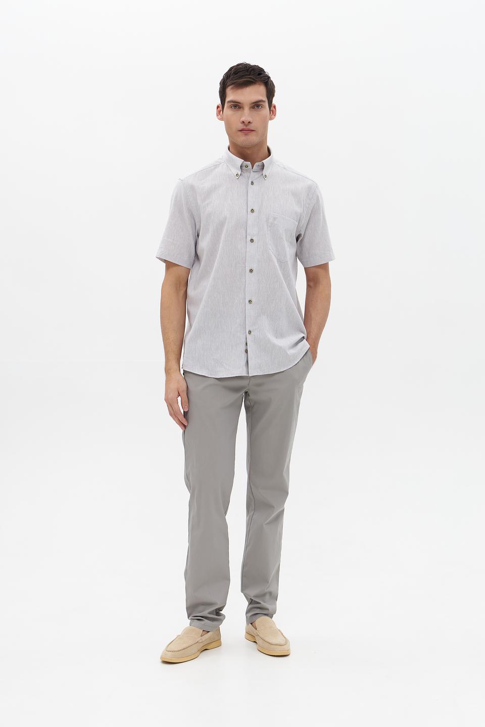 Рубашка кр-рукав Sea Barrier серая