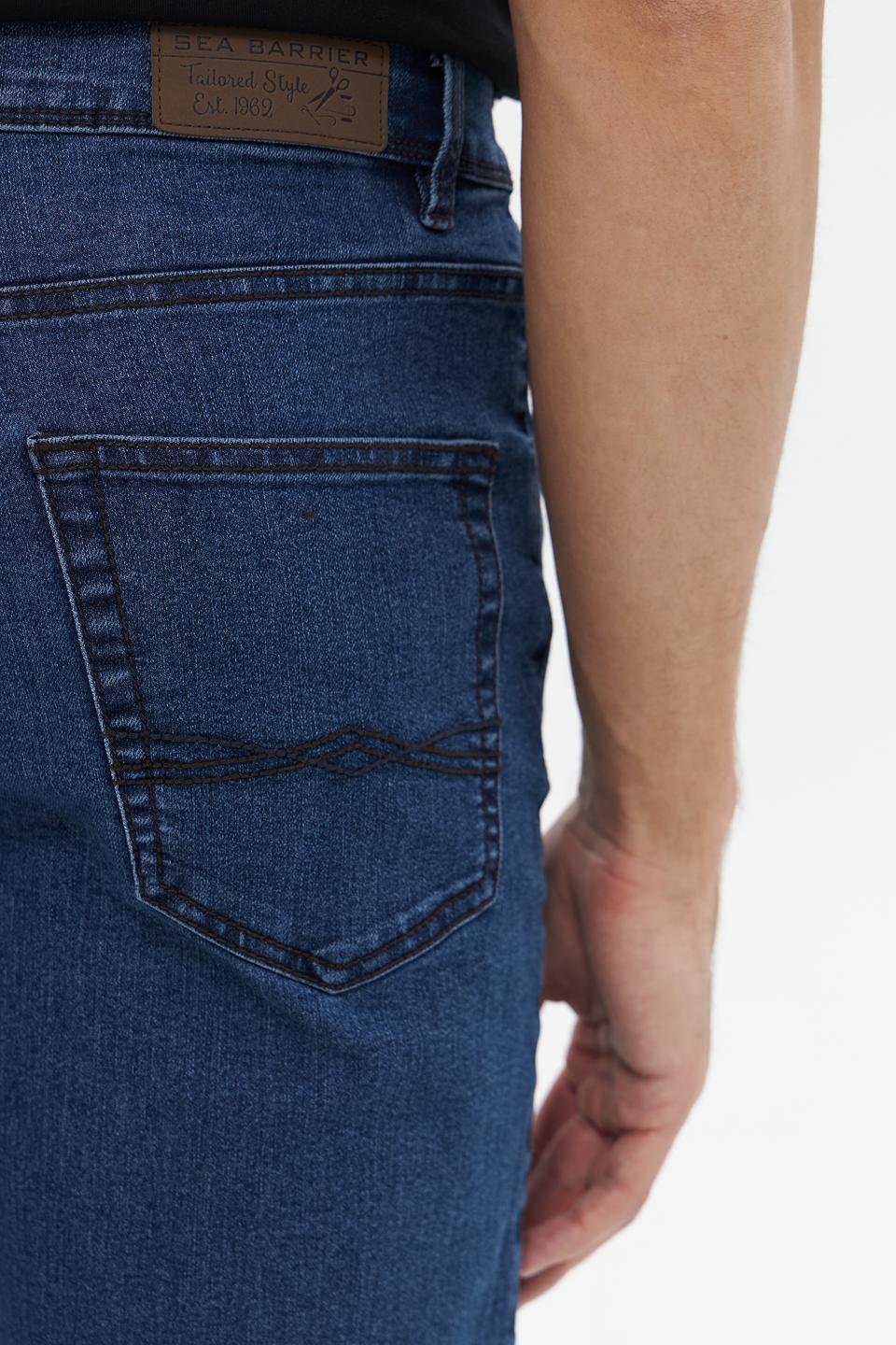 Джинсы Sea Barrier синие прямые