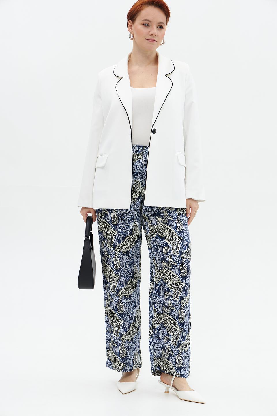 Брюки Bugatti с принтом пейсли