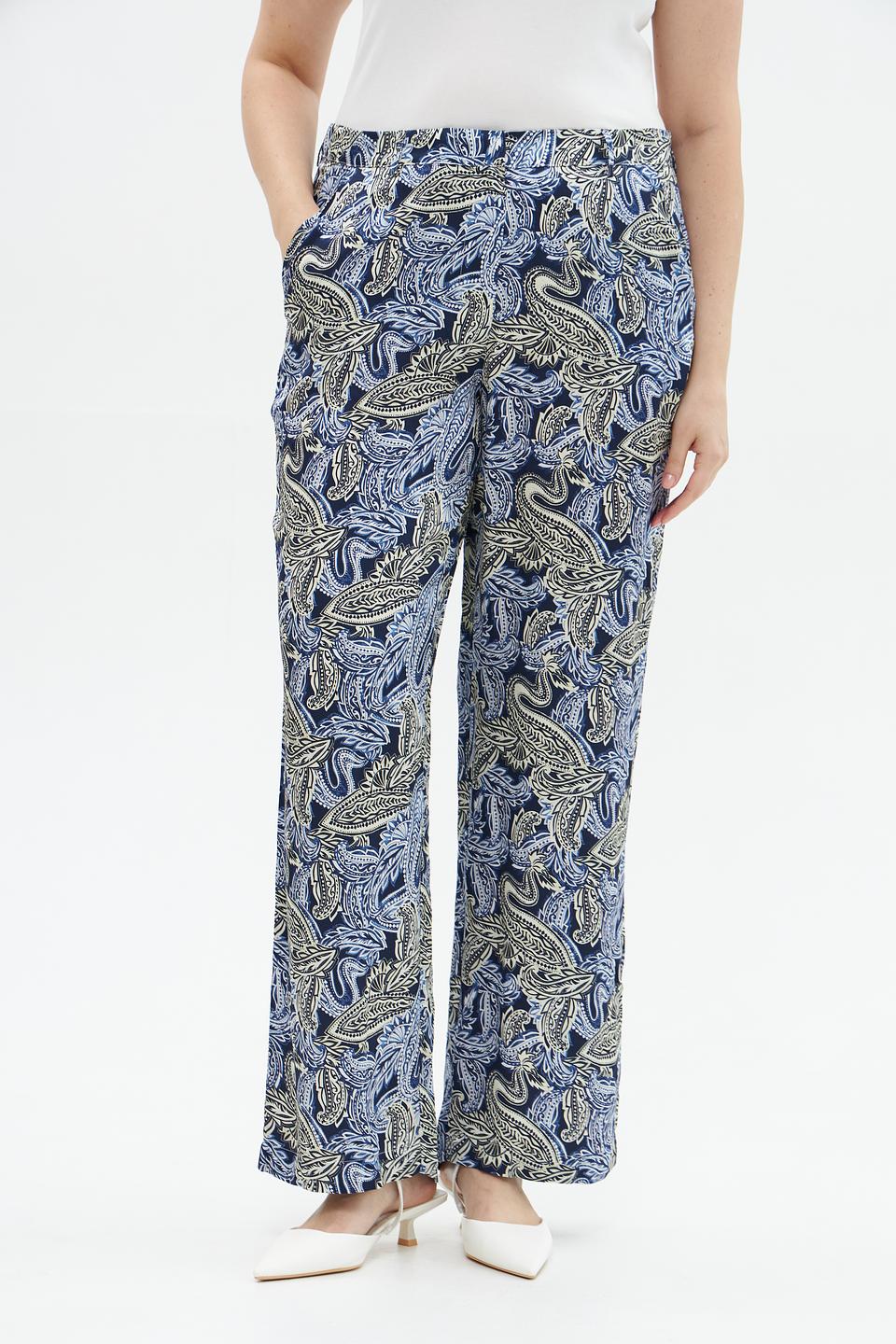 Брюки Bugatti с принтом пейсли