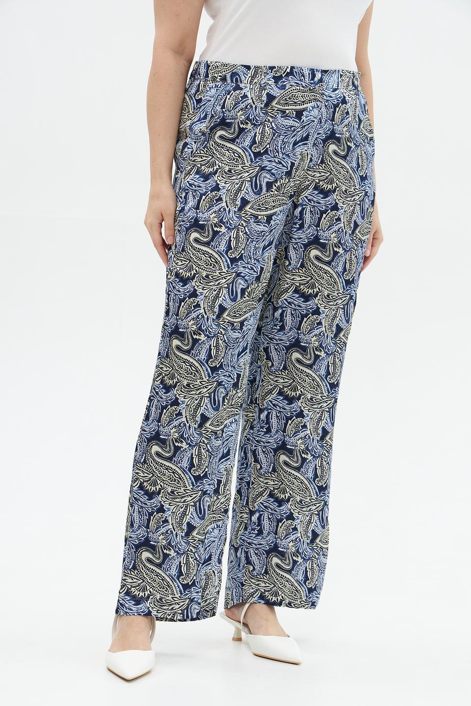 Брюки Bugatti с принтом пейсли