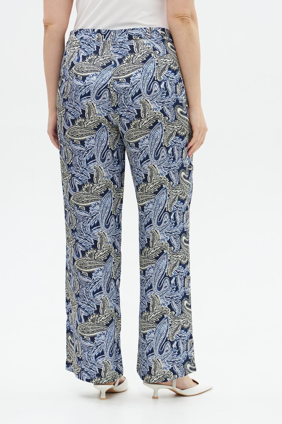 Брюки Bugatti с принтом пейсли