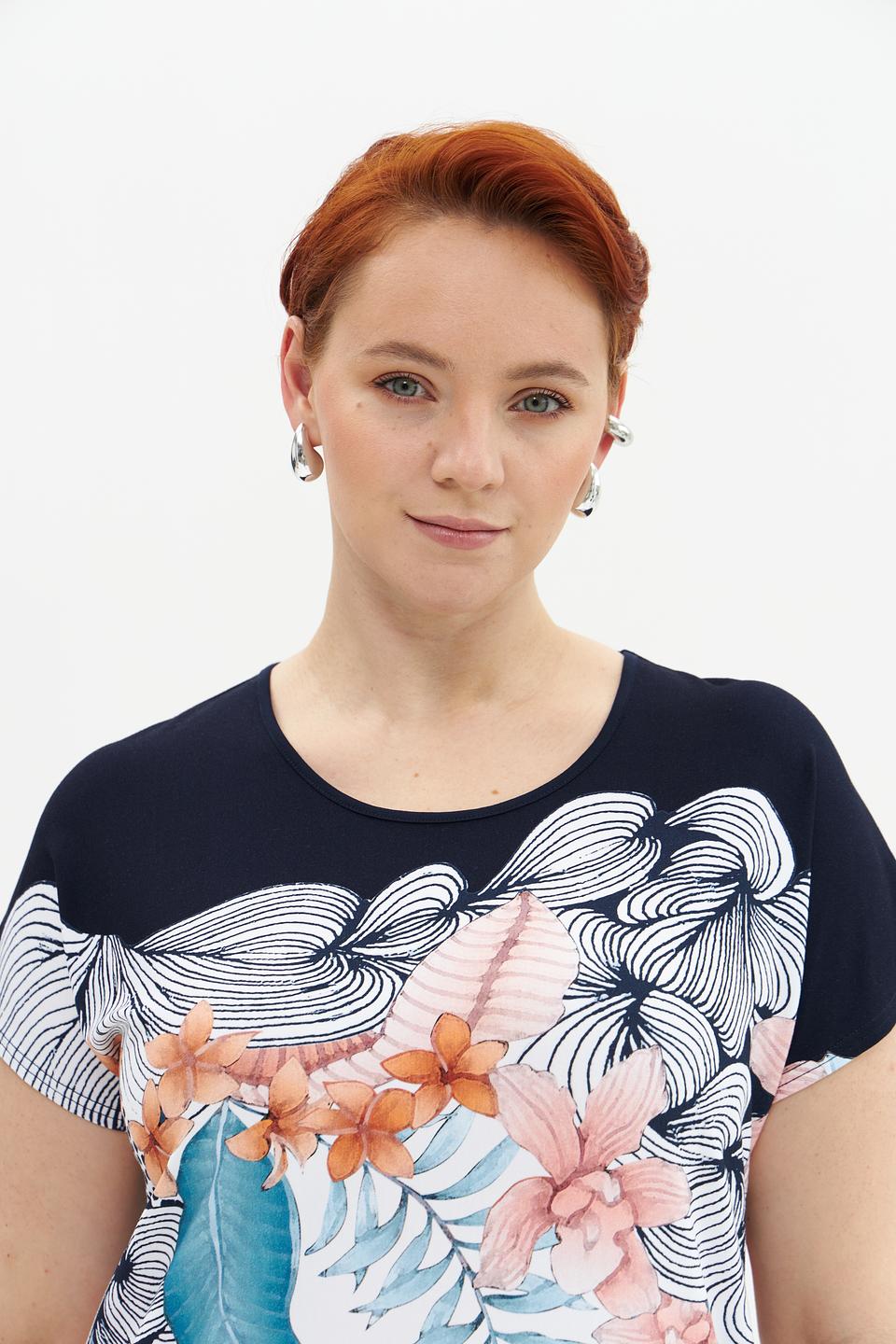 Футболка Gollehaug с принтом