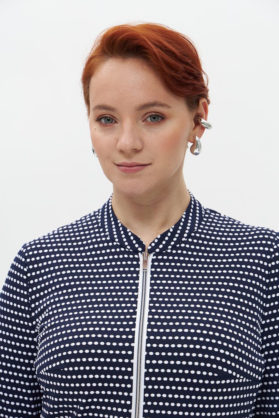 Жакет Frank Walder в горошек