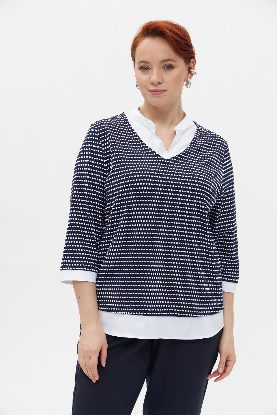 Пуловер Frank Walder в полоску