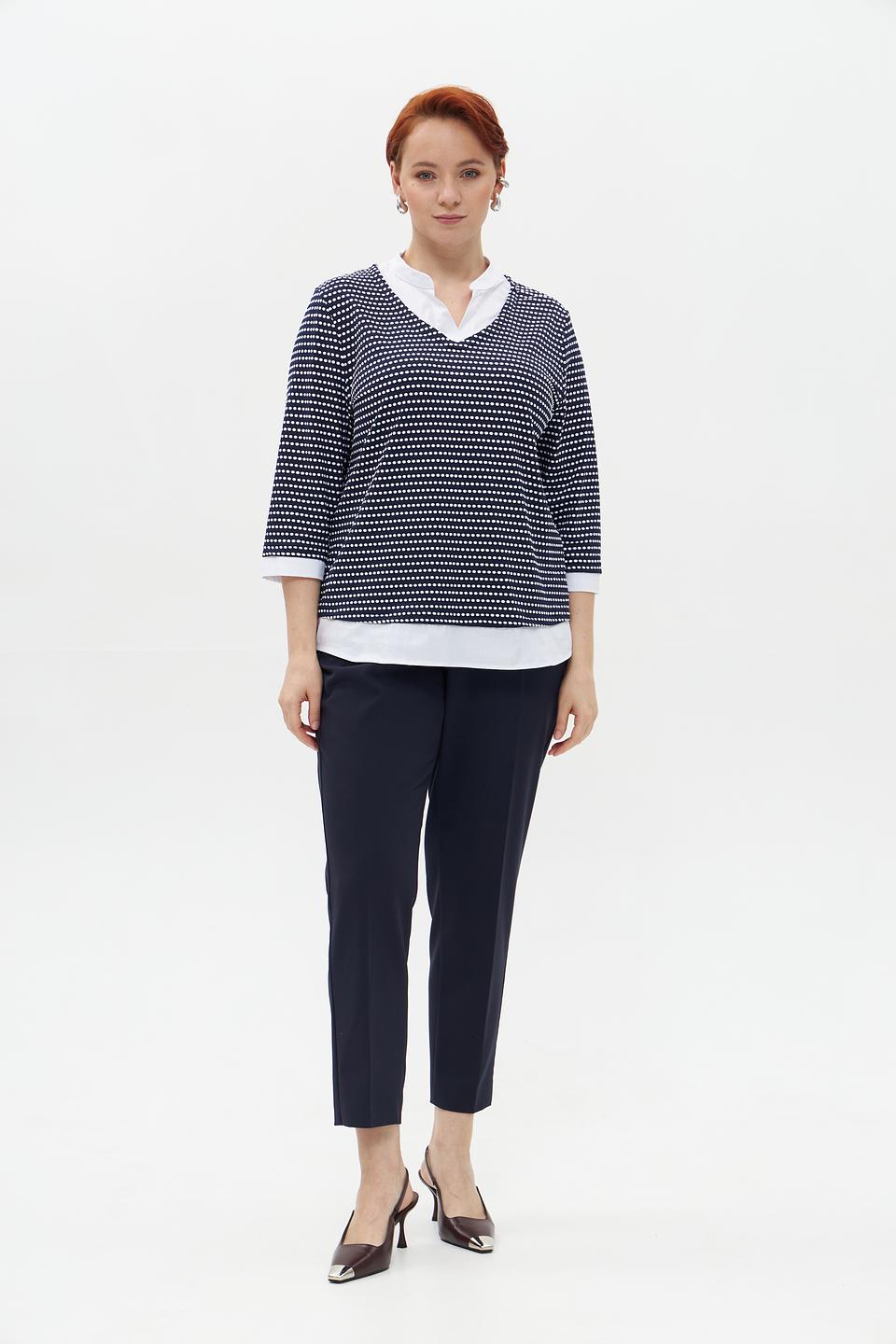 Пуловер Frank Walder в полоску