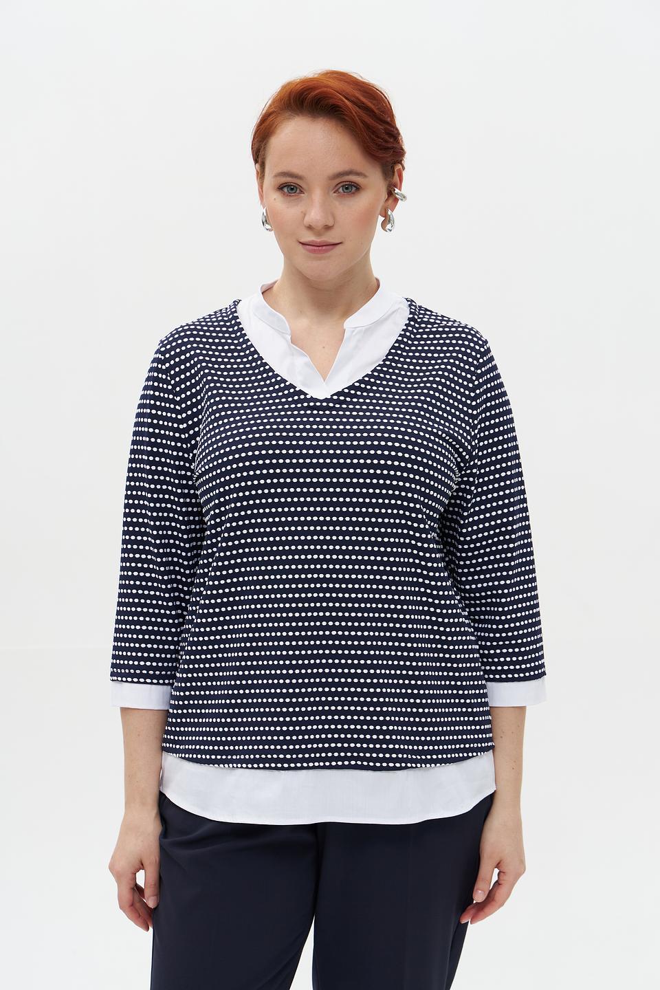 Пуловер Frank Walder в полоску