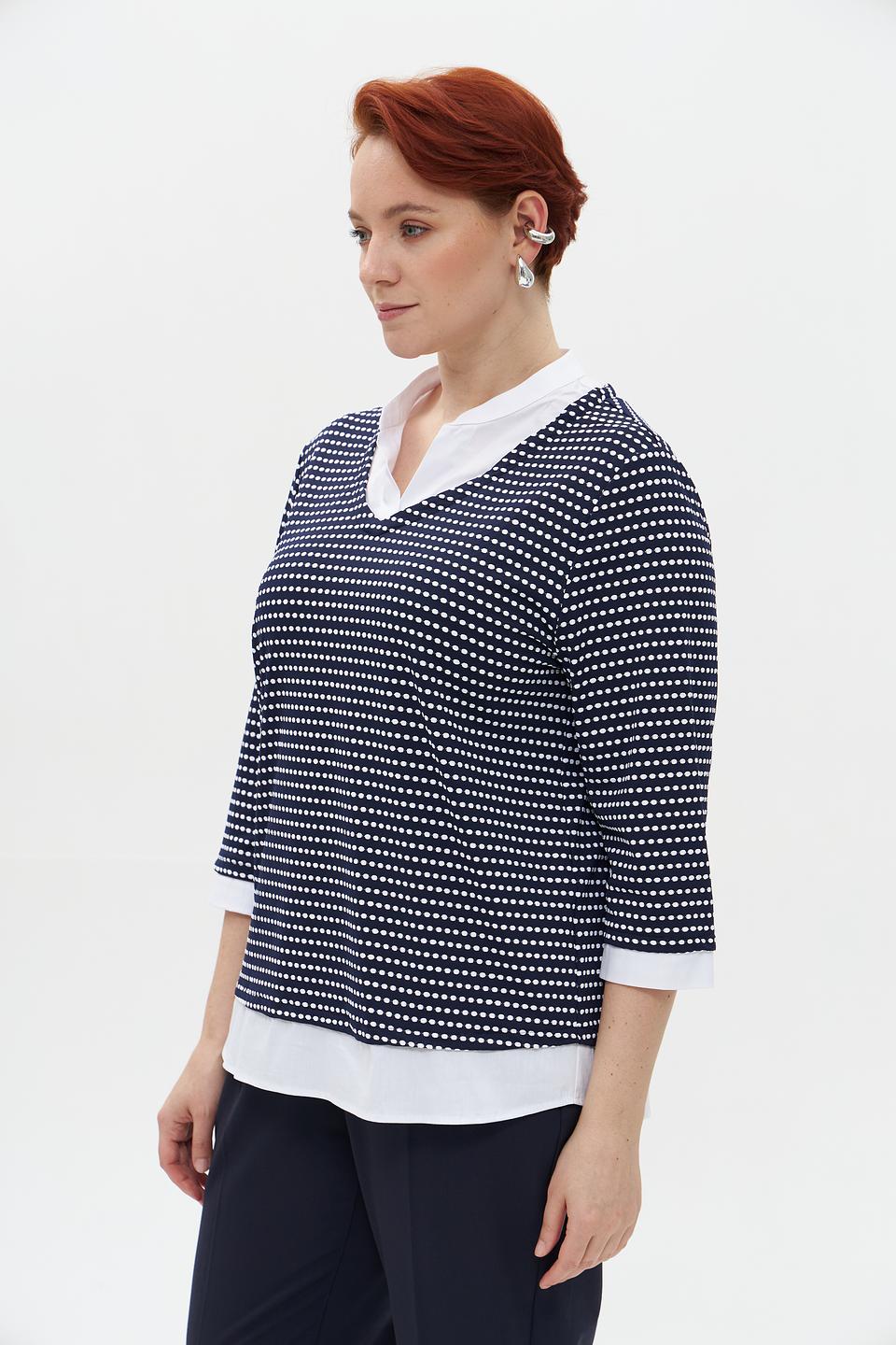 Пуловер Frank Walder в полоску