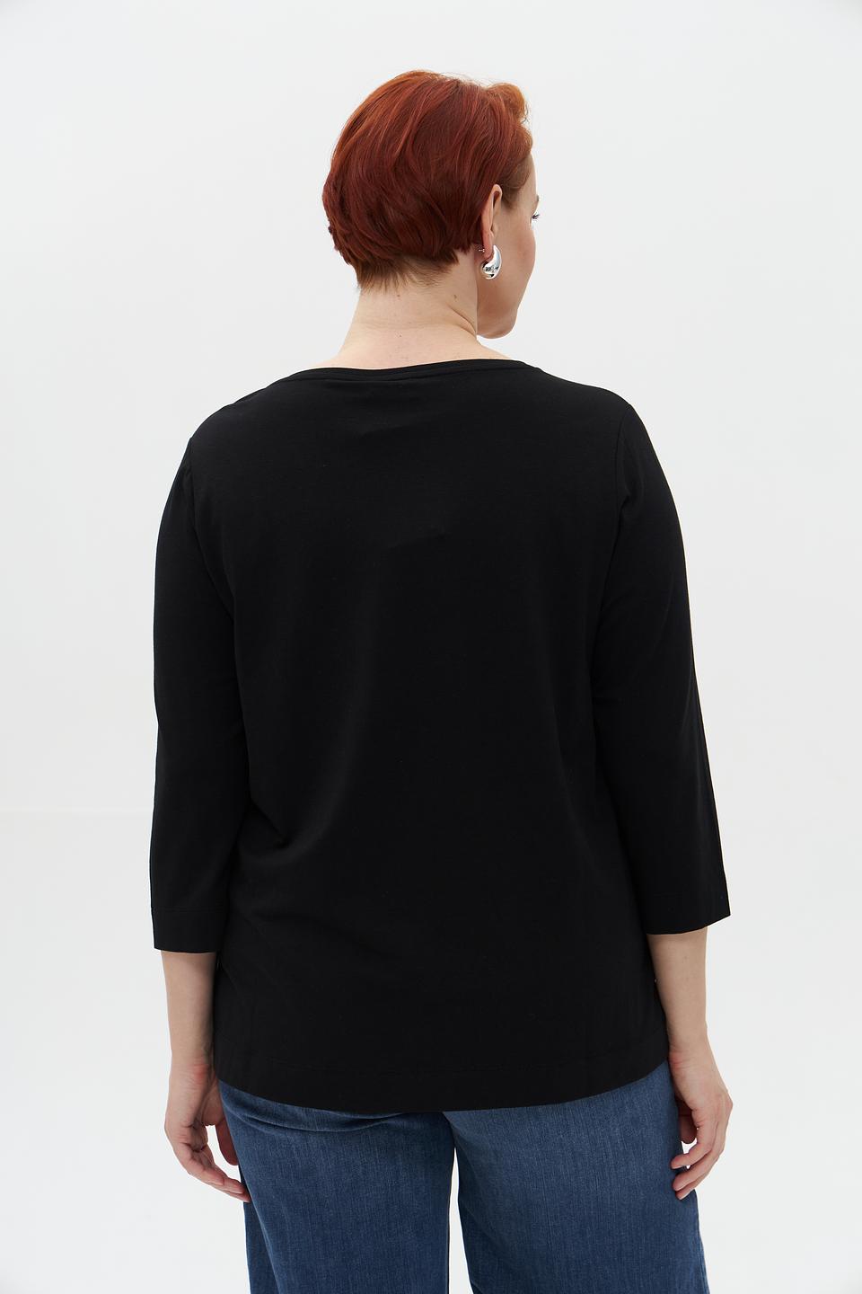 Лонгслив Via Appia с цветком