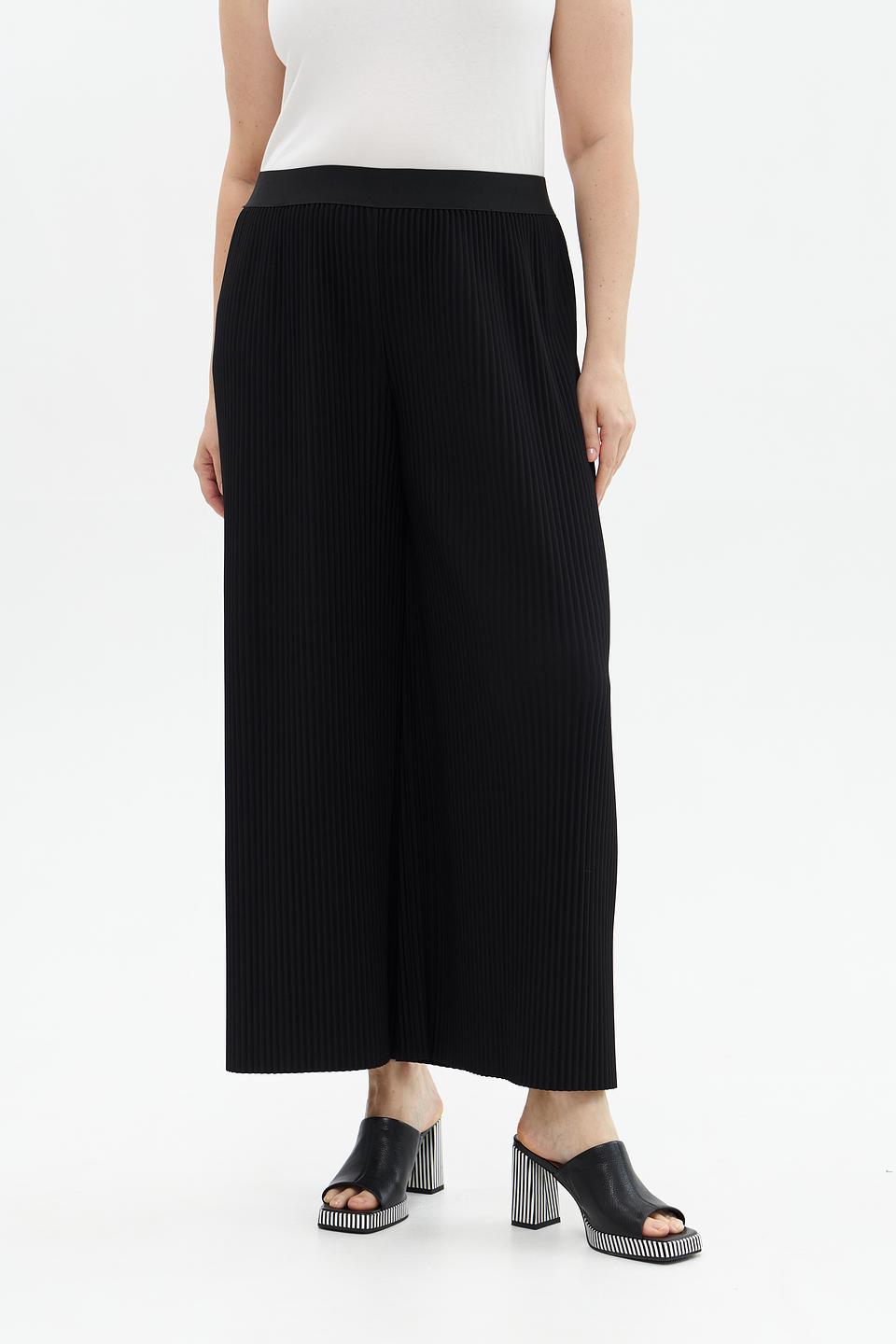 Брюки палаццо Via Appia чёрные