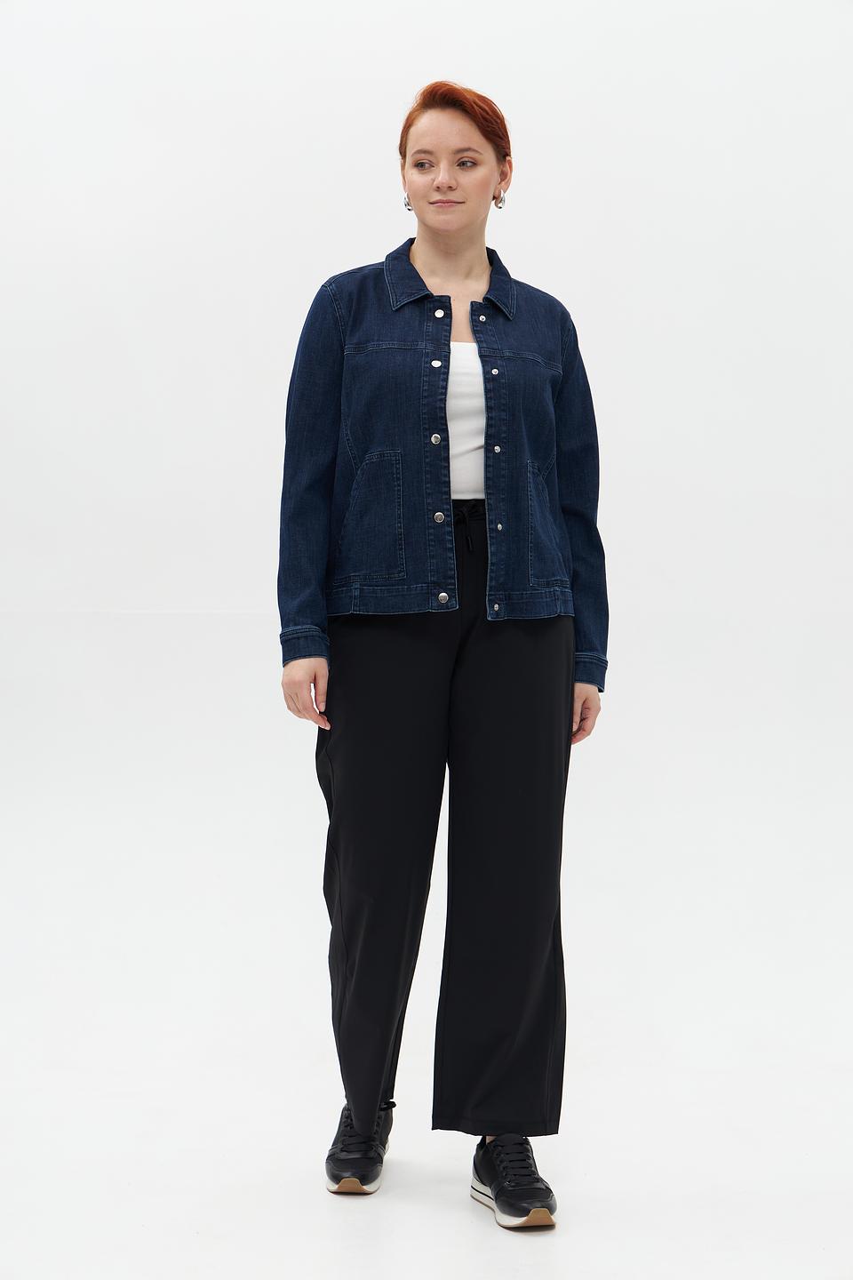 Брюки Frapp клёш чёрные