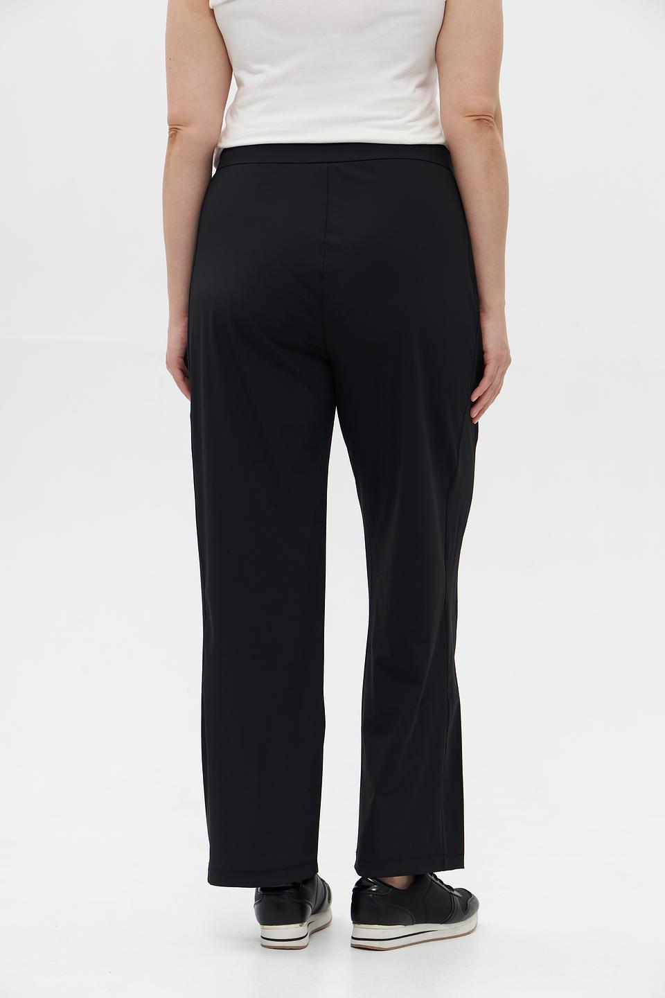 Брюки Frapp клёш чёрные