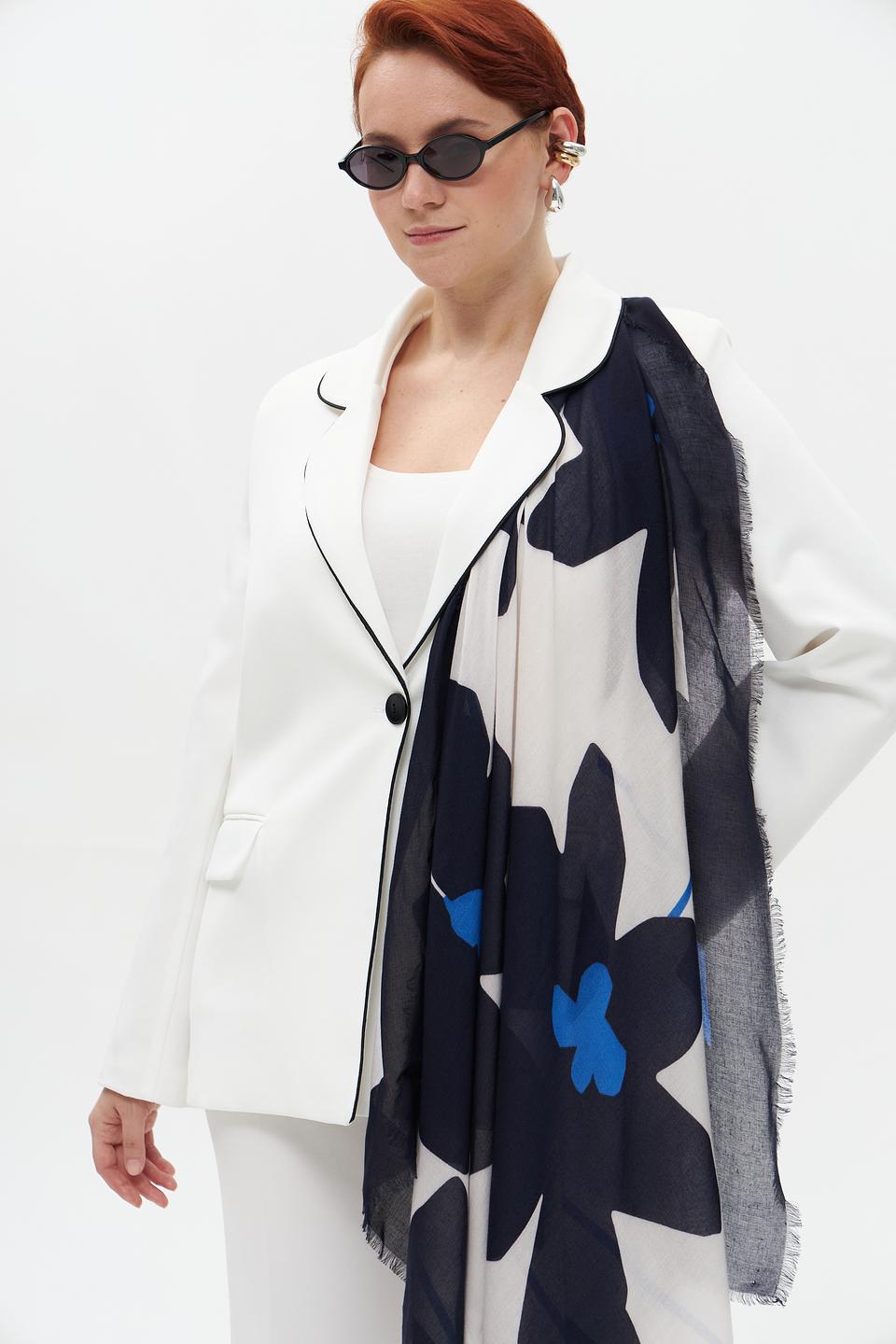 Платок Oui с цветочным принтом