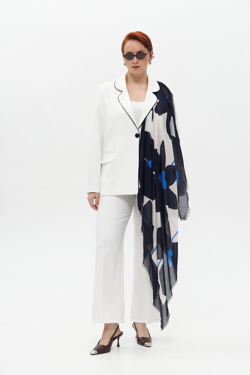 Платок Oui с цветочным принтом