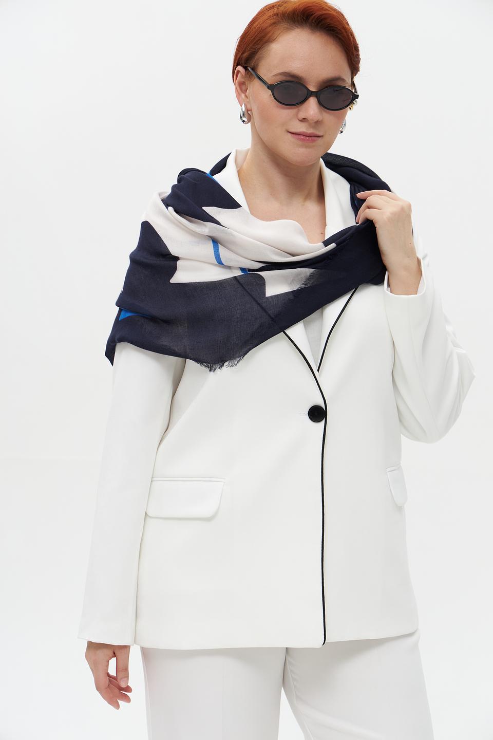 Платок Oui с цветочным принтом