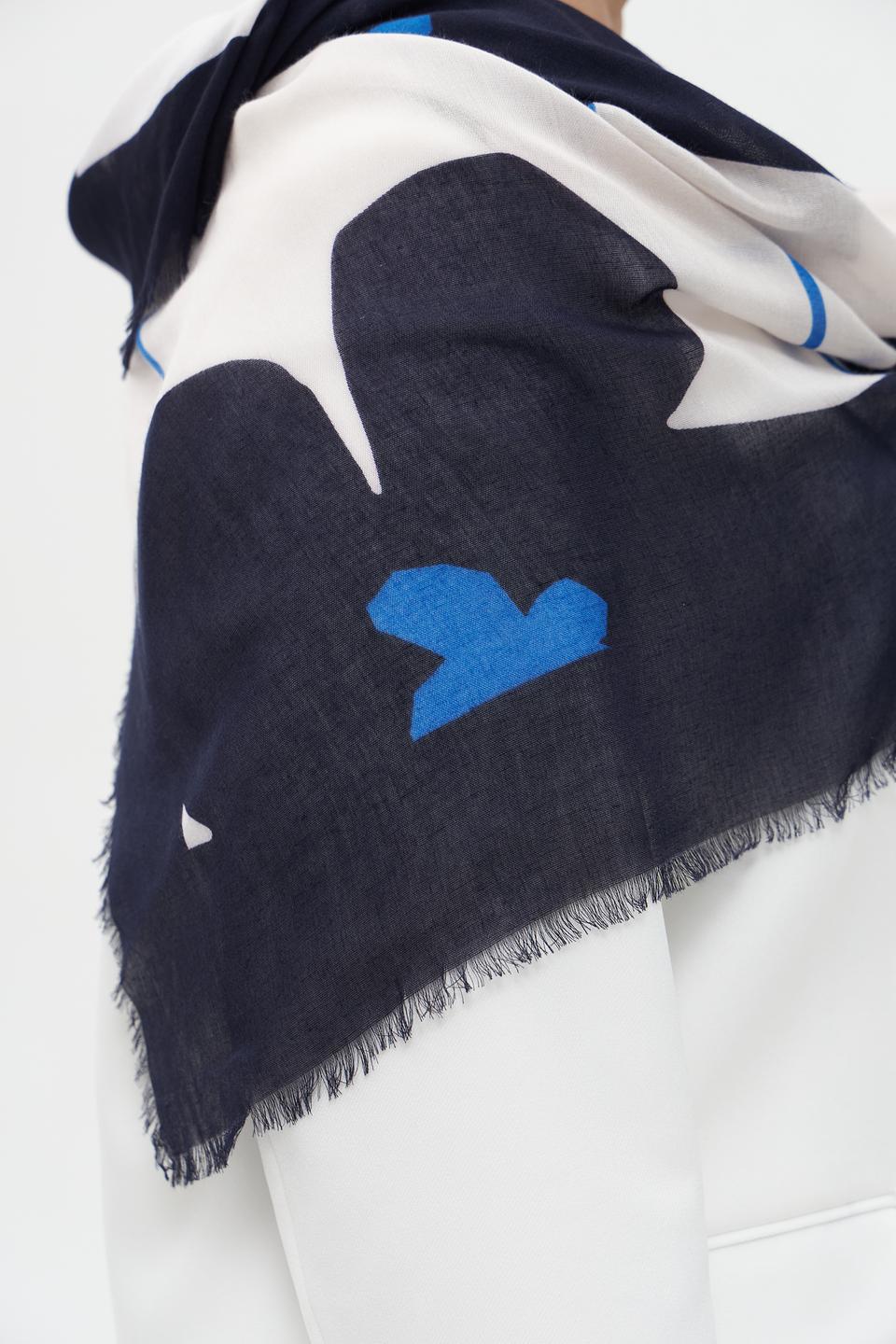 Платок Oui с цветочным принтом