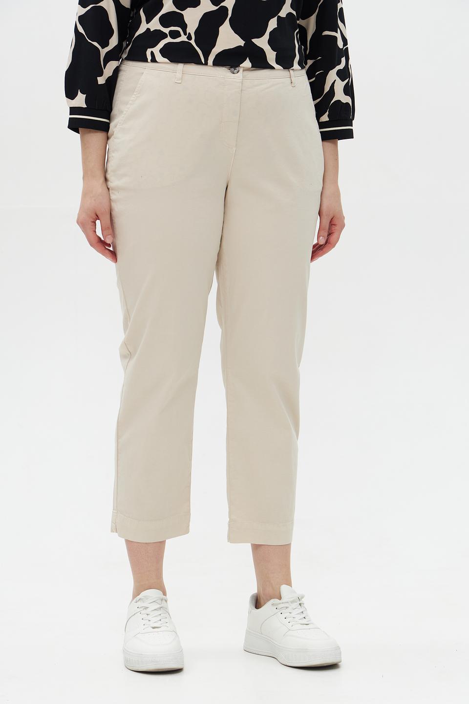 Брюки Frapp бежевые